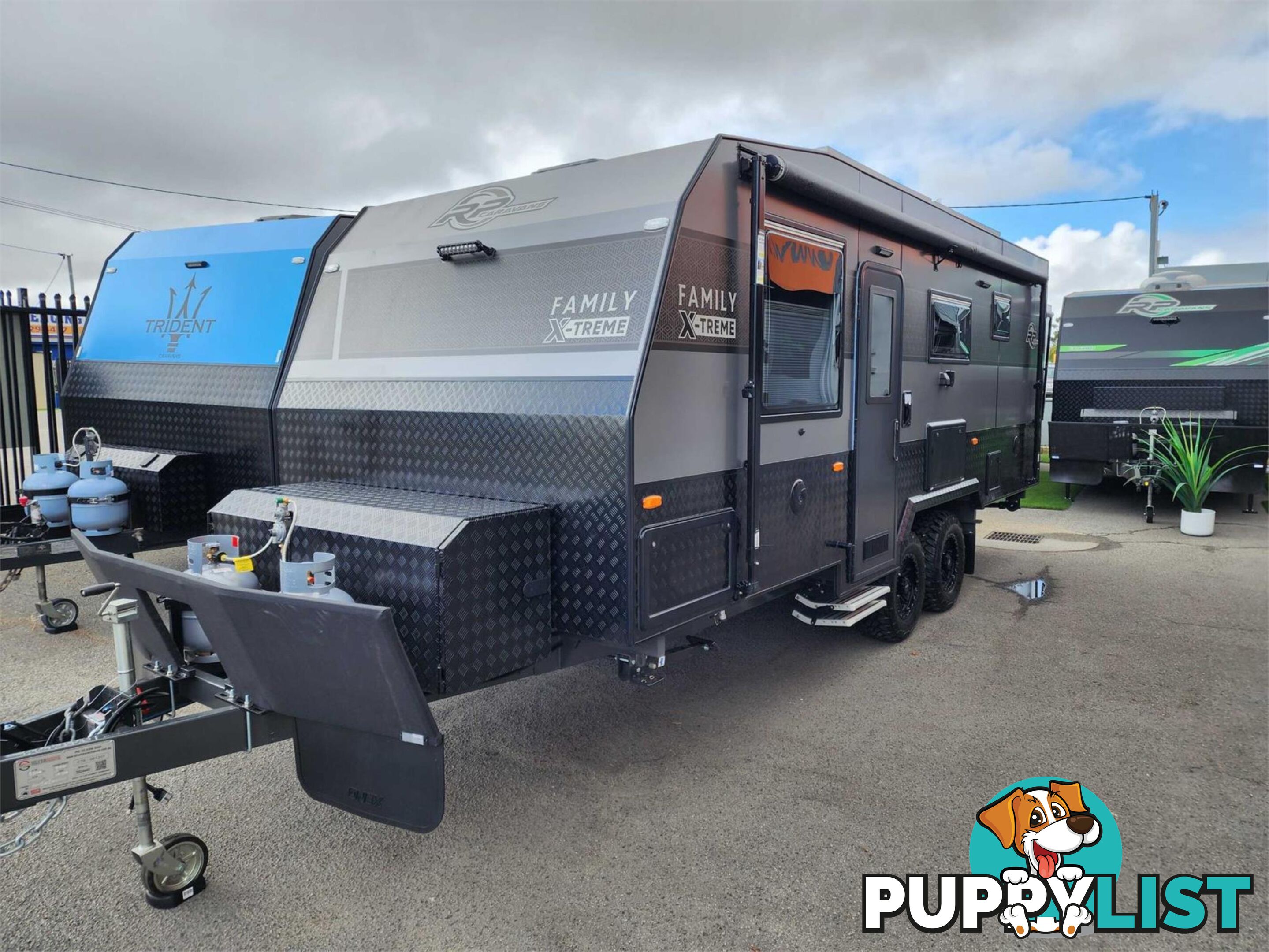 2024 RP CARAVANS 21' FAMILY EXTREME CRUZER 3 BUNKS OFF ROAD DUEL AXLE FULL OFF-ROAD