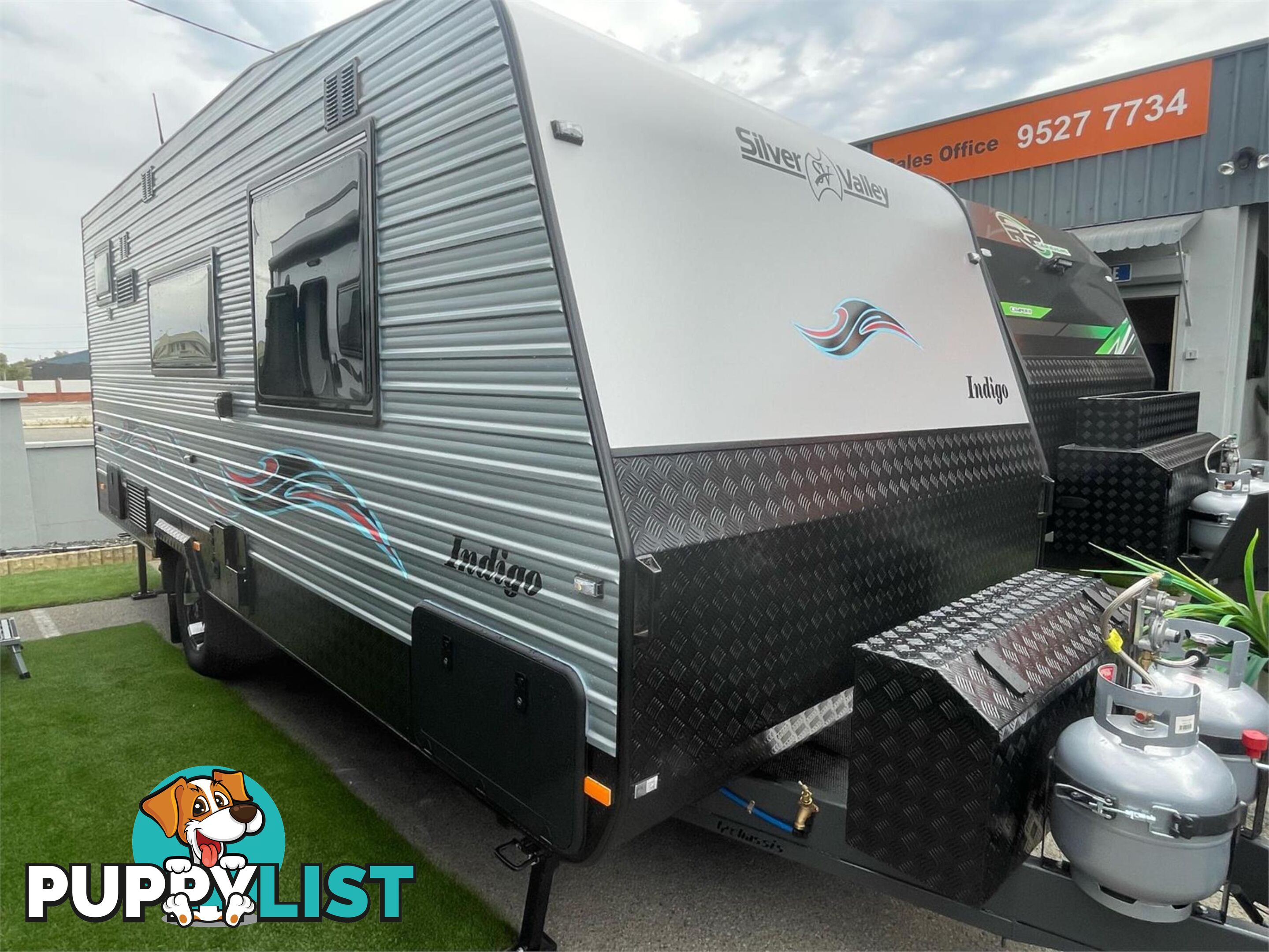 2025 SILVER VALLEY INDIGO 186 REAR DOOR SINGLE AXLE ON-ROAD