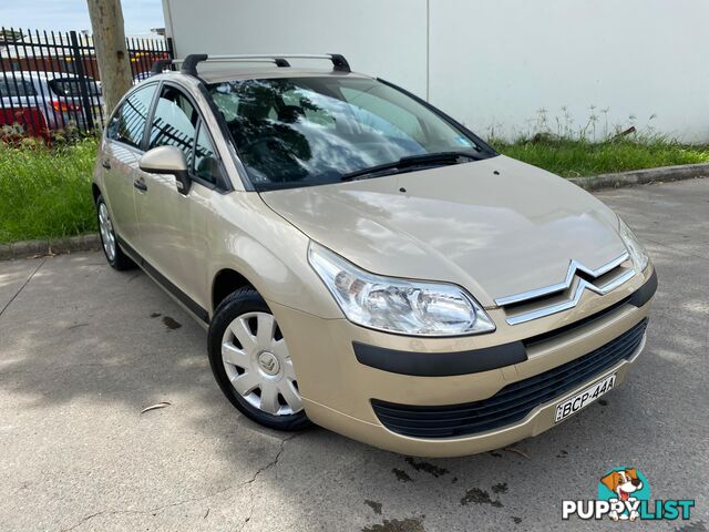 2007 Citroen C4 Hatchback 5dr Man 5sp 1.6i  Hatchback