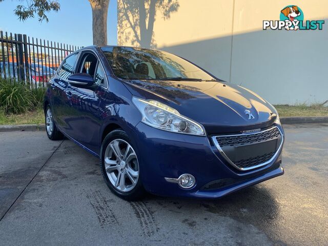 2012 Peugeot 208 A9 Allure Hatchback 5dr Man 5sp 1.6i [MY12]  Hatchback