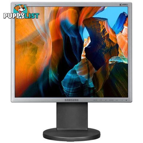 Samsung SyncMaster 943N 19 inch SXGA LCD Monitor - 1280x1024, 5:4, 5ms, VGA, VESA, 12 Mth Wty - SM943N-EXG