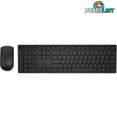 Dell Wireless Keyboard and Mouse KM636 Black - 12 Mth Wty - KM636-BK-EXG