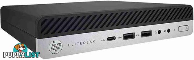 HP EliteDesk 800 G3 Mini Desktop PC - i5-7500T 2.70GHz Quad Core, 8GB RAM, 128GB SSD, Win10 Pro, 12 Mth Wty - 800G3-i5G7-8GB-128-W10P-DM-EXG