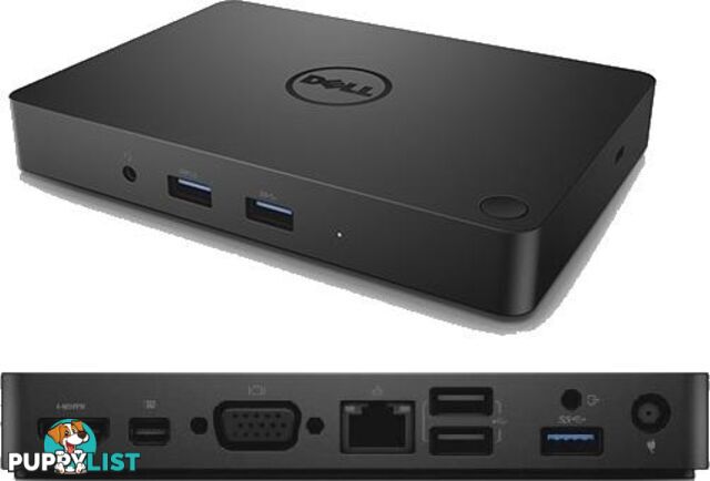 Dell WD15 K17A 9VHJ7 UHD 4K USB Type-C Docking Station, 130W PSU, 12 Mth Wty - WD15-130W-EXG