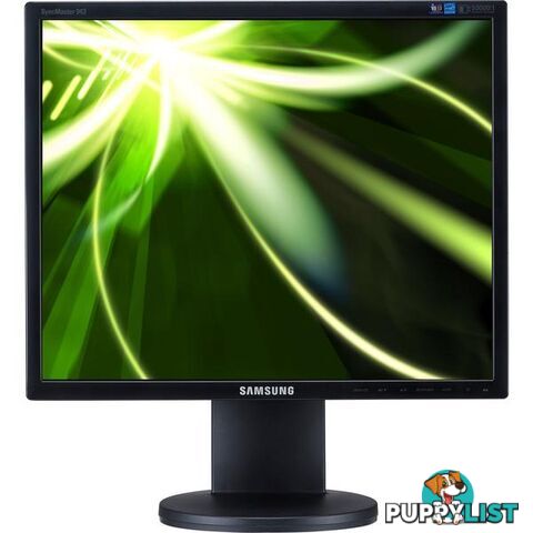 Samsung 943B PLUS 19 inch LCD Monitor - 1280x1024, 5:4, 5ms, DVI-D, VGA, 12 Mth Wty - 943BPLUS-EXG