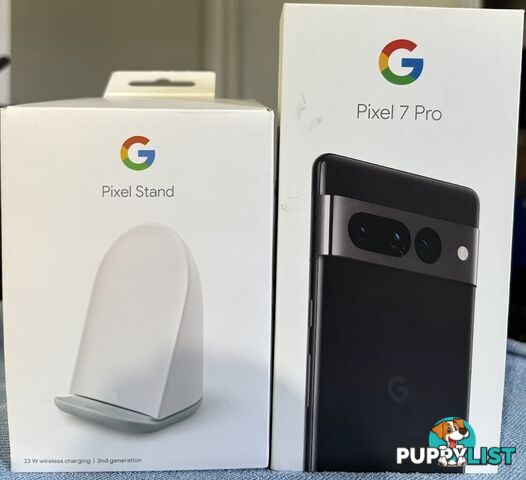 Google Pixel 7 Pro Android Phone + Wireless Charger & Accessories