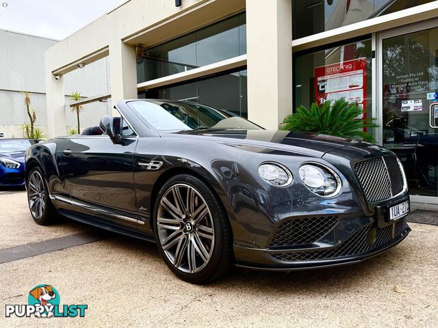 2015 Bentley Continental GT Speed  Convertible