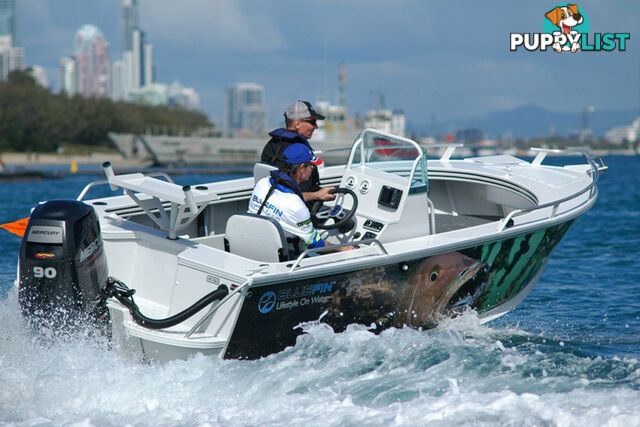 NEW 4.8 BLUEFIN BARRACUDA WITH 60HP FOUR STROKE OUTBOARD