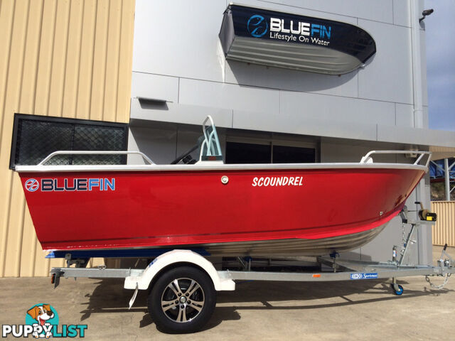 NEW 4.5 BLUEFIN SCOUNDREL WITH 60HP FOUR STROKE