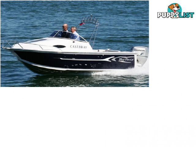 NEW 5.8 BLUE FIN CASTAWAY WITH 115HP 4-STROKE