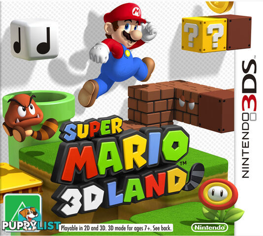 Super Mario 3D Land [Pre-Owned] (3DS) - Nintendo - P/O 2DS/3DS Software GTIN/EAN/UPC: 018113993119