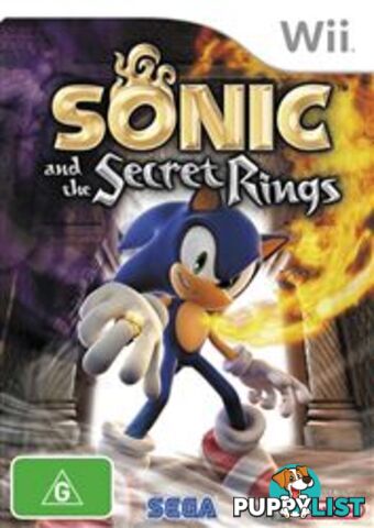 Sonic & the Secret Rings [Pre-Owned] (Wii) - SEGA X506138430914 - P/O Wii Software