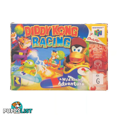 Diddy Kong Racing (Boxed) [Pre-Owned] (N64) - Retro N64 Software