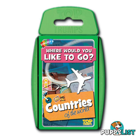 Top Trumps: Countries of the World - Winning Moves - Tabletop Card Game GTIN/EAN/UPC: 5053410001308