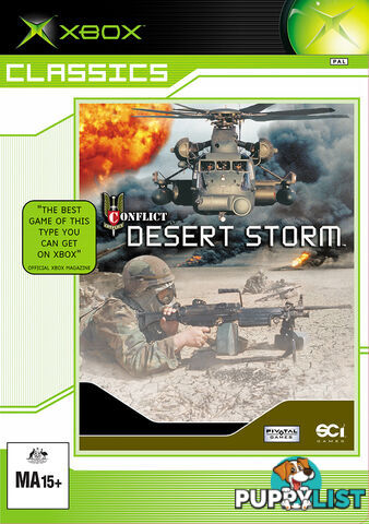 Conflict: Desert Storm [Pre-Owned] (Xbox (Original)) - Retro Xbox Software GTIN/EAN/UPC: 5021290022300