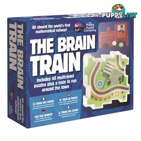 The Brain Train Puzzle Game - The Happy Puzzle Company - Tabletop Puzzle Game GTIN/EAN/UPC: 634158645457