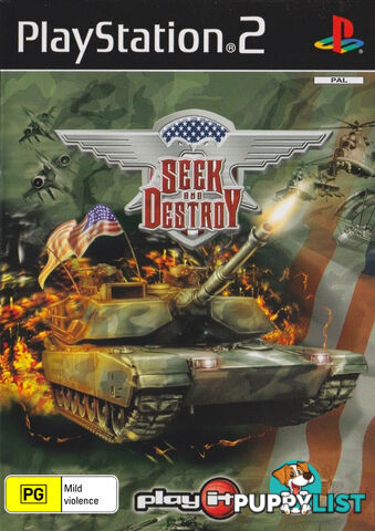 Seek And Destroy [Pre-Owned] (PS2) - Retro PS2 Software GTIN/EAN/UPC: 5060057020340