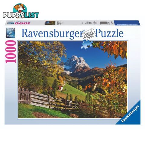 Ravensburger Mountainous Italy 1000 Piece Jigsaw Puzzle - Ravensburger - Tabletop Jigsaw Puzzle GTIN/EAN/UPC: 4005556194230