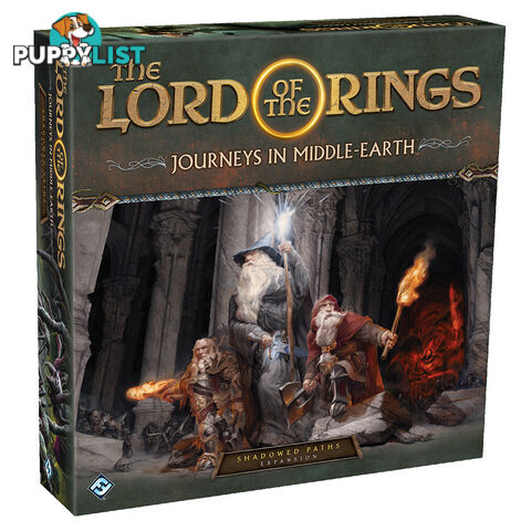 The Lord of the Rings: Journeys in Middle Earth Shadowed Paths Expansion Board Game - Fantasy Flight Games - Tabletop Board Game GTIN/EAN/UPC: 841333110338