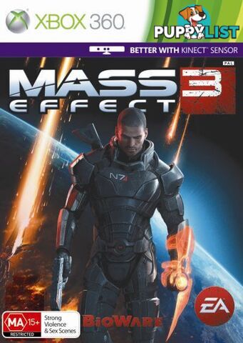 Mass Effect 3 [Pre-Owned] (Xbox 360) - Electronic Arts - P/O Xbox 360 Software GTIN/EAN/UPC: 5030941101585