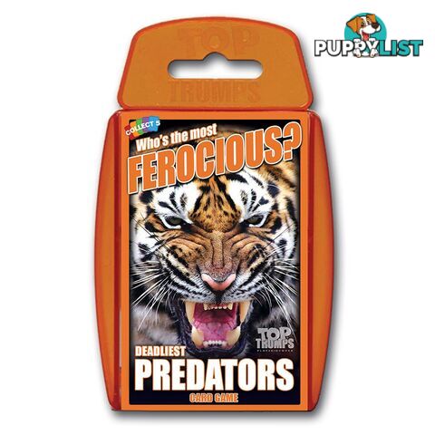 Top Trumps: Deadliest Predators - Winning Moves - Tabletop Card Game GTIN/EAN/UPC: 5036905044271