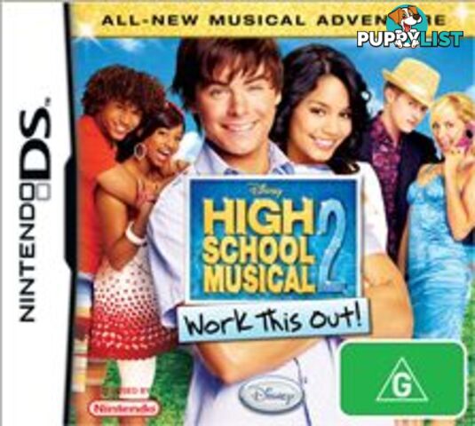 High School Musical: Work This Out [Pre-Owned] (DS) - Disney Interactive Studios - P/O DS Software GTIN/EAN/UPC: 8717418158569