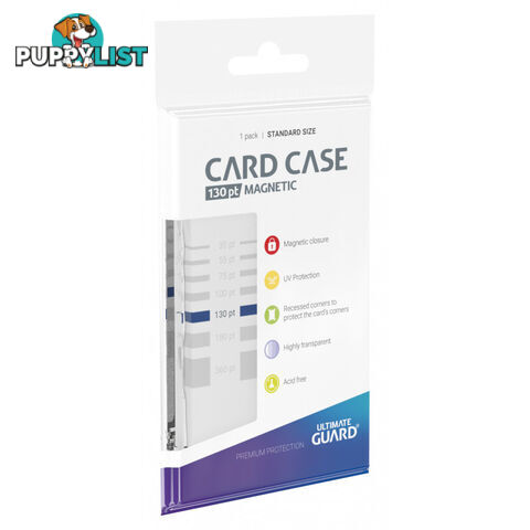 Ultimate Guard 130pt Magnetic Card Case - Ultimate Guard - Tabletop Trading Cards Accessory GTIN/EAN/UPC: 4056133014632