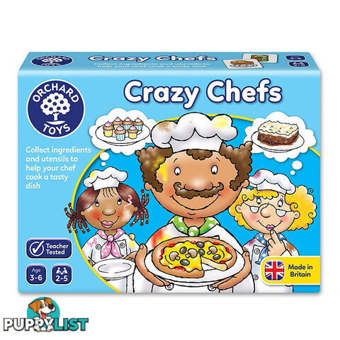 Orchard Toys Crazy Chefs Board Game - Orchard Toys - Tabletop Board Game GTIN/EAN/UPC: 5011863101044