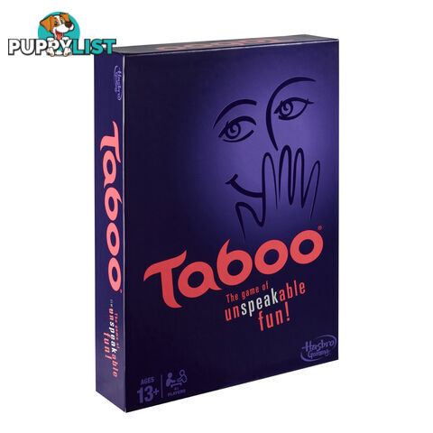 Taboo Board Game - Ventura Games MB4332 - Tabletop Board Game GTIN/EAN/UPC: 653569861942