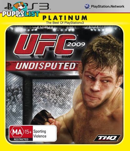 UFC 2009 Undisputed [Pre-Owned] (PS3) - THQ - Retro P/O PS3 Software GTIN/EAN/UPC: 4005209117968