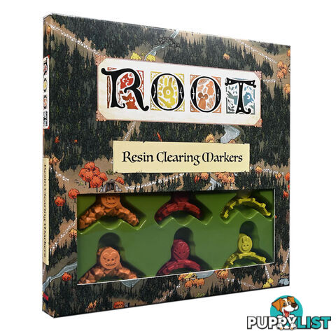 Root Board Game Resin Clearing Markers - Leder Games - Tabletop Board Game GTIN/EAN/UPC: 672975032043