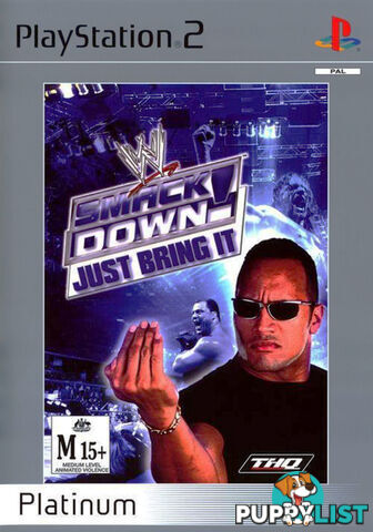 WWE SmackDown! Just Bring It [Pre-Owned] (PS2) - Retro PS2 Software GTIN/EAN/UPC: 4005209035811