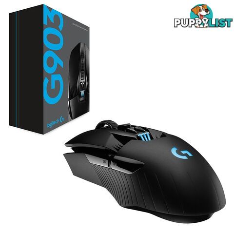 Logitech G903 Lightspeed Wireless Gaming Mouse with Hero 16K Sensor - Logitech - PC Accessory GTIN/EAN/UPC: 097855149008