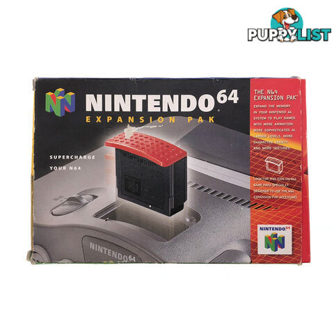 Nintendo 64 RAM Expansion Pak (Boxed) [Pre-Owned] - Nintendo - Retro N64 Accessory