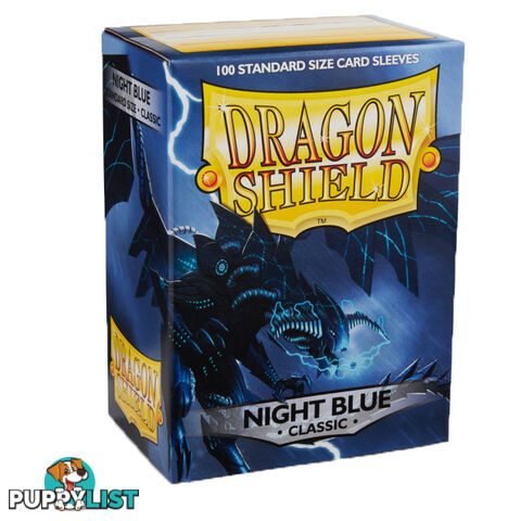 Dragon Shield Opeth Classic Night Blue Sleeves 100 Pack - Arcane Tinmen Aps - Tabletop Trading Cards Accessory GTIN/EAN/UPC: 5706569100421