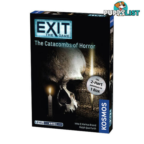 Exit The Game: The Catacombs of Horror Board Game - Thames & Kosmos - Tabletop Board Game GTIN/EAN/UPC: 814743014237