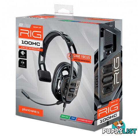 RIG 100 HC Wired Gaming Headset for PS4, Xbox One & Switch - Nacon - Headset GTIN/EAN/UPC: 017229168329