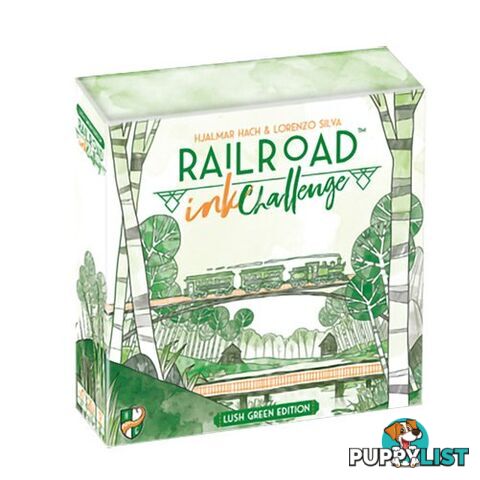 Railroad Ink Challenge Lush Green Board Game - Horrible Guild - Tabletop Board Game GTIN/EAN/UPC: 8056324760481