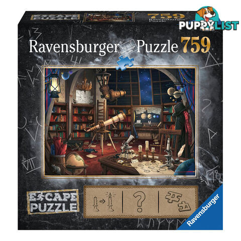 Ravensburger Escape Puzzle 1 The Observatory 759 Piece jigsaw Puzzle - Ravensburger - Tabletop Jigsaw Puzzle GTIN/EAN/UPC: 4005556199563