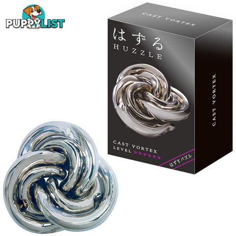 Hanayama Huzzle Level 6 Vortex Puzzle - Hanayama Co.,LTD. - Tabletop Puzzle Game GTIN/EAN/UPC: 779090900445