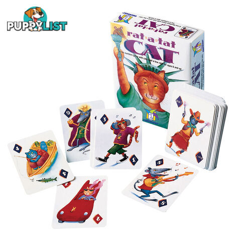 Rat-a-Tat Cat Card Game - Gamewright GWR204 - Tabletop Card Game GTIN/EAN/UPC: 759751002046