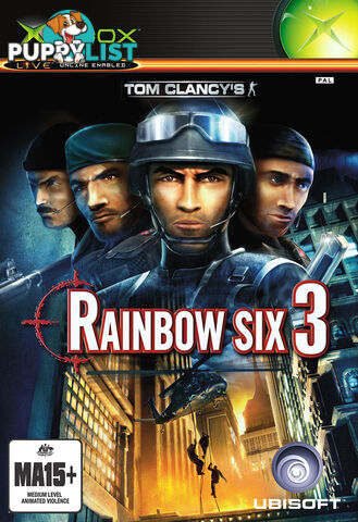 Tom Clancy's Rainbow Six 3 [Pre-Owned] (Xbox (Original)) - Retro Xbox Software GTIN/EAN/UPC: 3307210155696