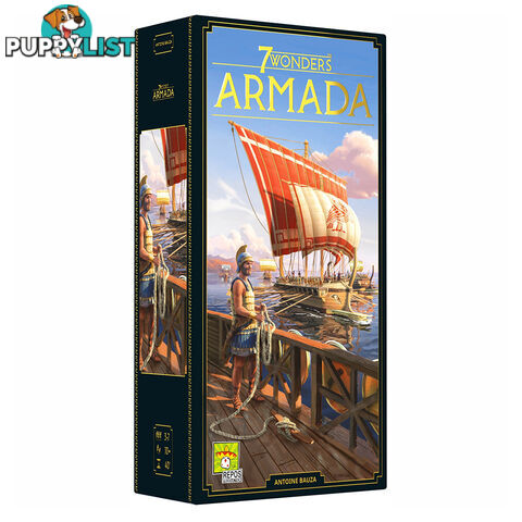 7 Wonders New Edition: Armada Expansion Board Game - Repos Production - Tabletop Board Game GTIN/EAN/UPC: 5425016924358