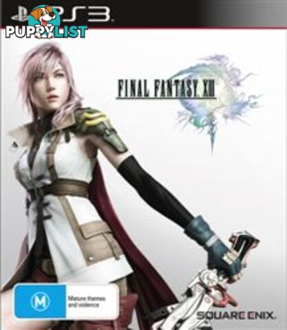 Final Fantasy XIII [Pre-Owned] (PS3) - Square Enix - Retro P/O PS3 Software GTIN/EAN/UPC: 5060121820876