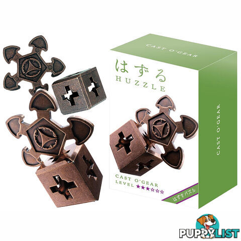 Hanayama Level 3 Cast O'Gear Puzzle - Hanayama Co.,LTD. - Tabletop Puzzle Game GTIN/EAN/UPC: 779090900087