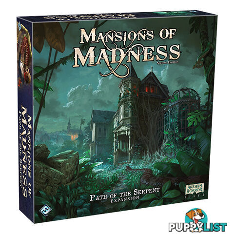 Mansions of Madness: Path of the Serpent Expansion - Fantasy Flight Games - Tabletop Board Game GTIN/EAN/UPC: 841333110147