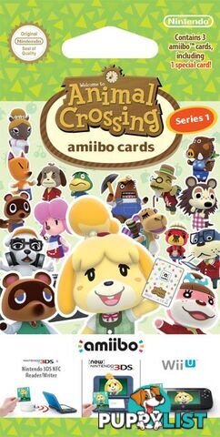 Nintendo Animal Crossing amiibo Cards (Series 1) - Nintendo AMIIBOACCARDS - Amiibo GTIN/EAN/UPC: 9318113995139