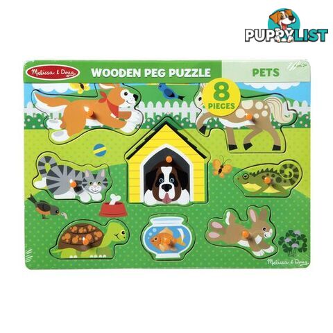 Melissa & Doug Pets Peg Puzzle - Melissa & Doug - Toys Games & Puzzles GTIN/EAN/UPC: 000772090537