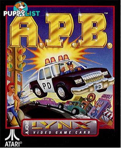 A.P.B. (Atari Lynx) - Atari - Retro Lynx Software GTIN/EAN/UPC: 077000020345