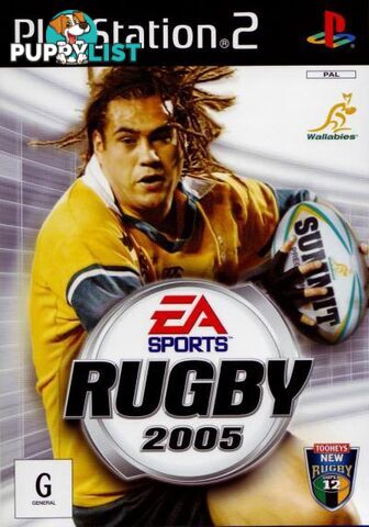 Rugby 2005 [Pre-Owned] (PS2) - Retro PS2 Software GTIN/EAN/UPC: 5030941041683